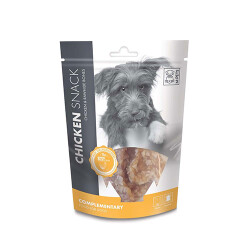 M-Pets Chicken Snack Tavuk ve Sığır Derili Kemik Köpek Ödül Maması 80 Gr - M-Pets