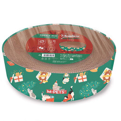 M-Pets Christmas Frosty Mix Kedi Tırmalama Kartonu 41x10 Cm - 1