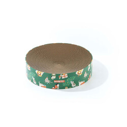 M-Pets Christmas Frosty Mix Kedi Tırmalama Kartonu 41x10 Cm - 2