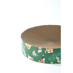 M-Pets Christmas Frosty Mix Kedi Tırmalama Kartonu 41x10 Cm - 3