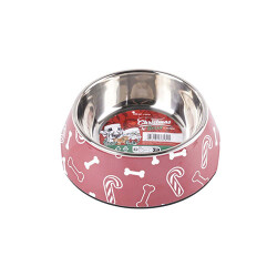 M-Pets Christmas Melamin Metal Kedi ve Köpek Mama Kabı 350 Ml - M-Pets