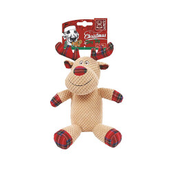 M-Pets Christmas Ren Geyiği Köpek Oyuncağı 30x24x13 Cm - M-Pets