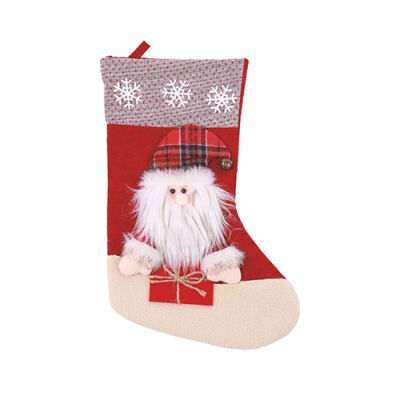 M-Pets Christmas Stocking Noel Çorabı Köpek Oyuncağı 22x46x2 Cm - 2