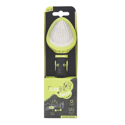 M-Pets Click & Groom İnce Telli Yavru Kedi ve Köpek Tarağı 20,3x6,2x3,9 cm - 1