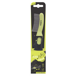 M-Pets Click & Groom Kavisli Kedi ve Köpek Tarağı Large 12x7x5 Cm - M-Pets