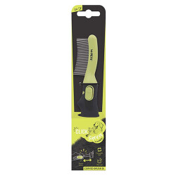 M-Pets Click & Groom Kavisli Kedi ve Köpek Tarağı Small 8x7x5 Cm - M-Pets