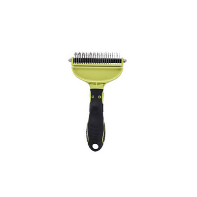M-Pets Click & Groom Kıtık Açıcı Kedi ve Köpek Tarağı Large 13x7x7 Cm - 2