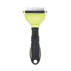 M-Pets Click & Groom Kıtık Açıcı Kedi ve Köpek Tarağı XLarge 18,2x7,2x2,8 Cm - 2
