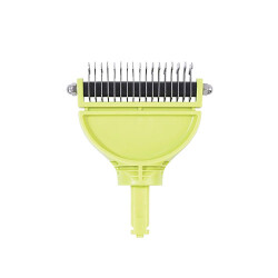 M-Pets Click & Groom Kıtık Açıcı Kedi ve Köpek Tarağı XLarge 18,2x7,2x2,8 Cm - 3