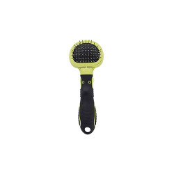 M-Pets Click & Groom Masaj Uçlu Kedi ve Köpek Fırçası Small 8 x 6,5 x 5 cm - 2