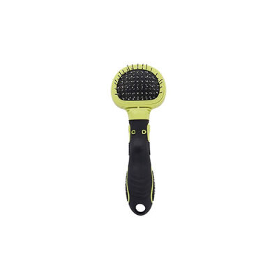 M-Pets Click & Groom Masaj Uçlu Kedi ve Köpek Fırçası Small 8 x 6,5 x 5 cm - 2
