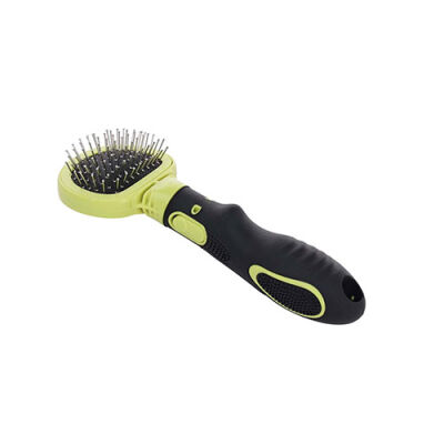 M-Pets Click & Groom Masaj Uçlu Kedi ve Köpek Fırçası Small 8 x 6,5 x 5 cm - 3