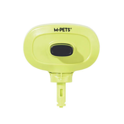M-Pets Click Groom Temizleme Düğmeli Masaj Uçlu Kedi ve Köpek Tarağı 19,2x9x5,5 Cm - 3
