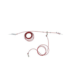 M-Pets Compansatör Çelik Köpek Bahçe Bağlama Halatı 15 M - 3