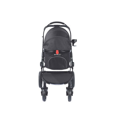 M-Pets Conquest Pet Stroller Kedi ve Köpek Taşıma Arabası Siyah 71x57,5x101 Cm - 3