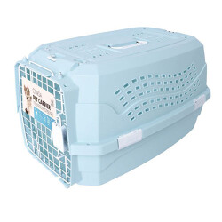 M-Pets Corsa Carriers Kedi ve Küçük Irk Köpek Taşıma Kabı Mavi Medium 57x38x33 Cm - M-Pets
