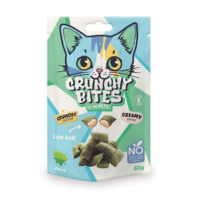 M-Pets Crunchy Bites Catnipli Kedi Ödül Maması 60 Gr - 1