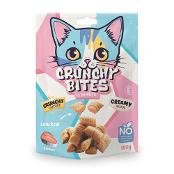 M-Pets Crunchy Bites Somonlu Kedi Ödül Maması 180 Gr - M-Pets
