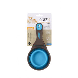 M-Pets Cuizi 3in1 Fonksiyonel Mama Ölçü Kabı Mavi 237 Ml - M-Pets