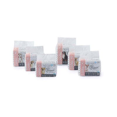 M-Pets Diapers Dişi Köpekler İçin Külot Bez XL 10'lu 35x60 Cm - 2