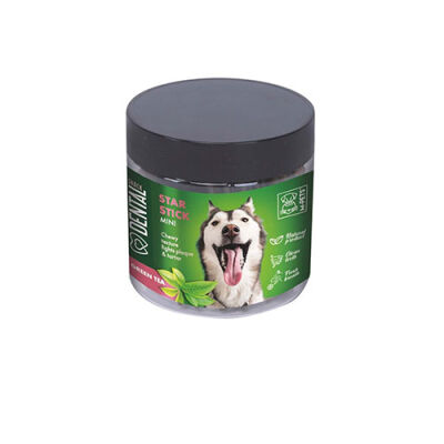 M-Pets Diş Sağlığı İçin Yeşil Çaylı Mini Köpek Ödülü 110 Gr - 1