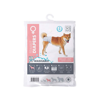 M-Pets Dişi Köpekler İçin Yıkanabilir Külot Medium - 1