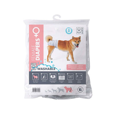 M-Pets Dişi Köpekler İçin Yıkanabilir Külot XLarge - 1