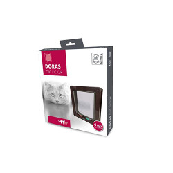 M-Pets Doras 4 Yönlü Kedi Kapısı Karışık Renkli 25x23,3 Cm - M-Pets