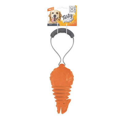 M-Pets Drogo Ödül Hazneli Köpek Oyuncağı Turuncu 18x8,5x8,5 Cm - 1