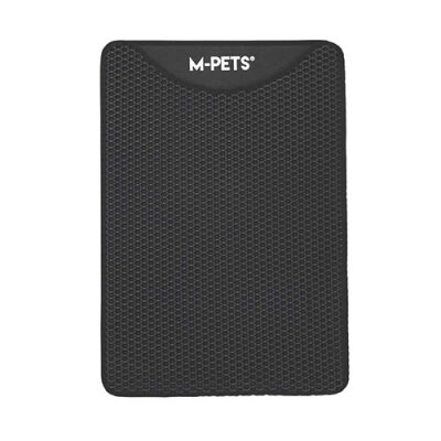 M-Pets Duplex Elekli Kedi Kumu Paspası Siyah 45x65 Cm - 2