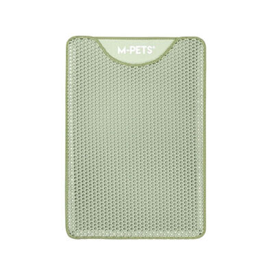 M-Pets Duplex Elekli Kedi Kumu Paspası Yeşil 45x65 Cm - 2