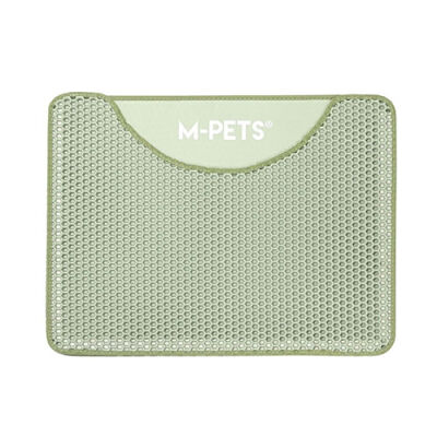 M-Pets Duplex Elekli Kedi Kumu Paspası Yeşil 60x45 Cm - 3