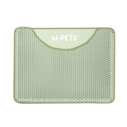 M-Pets Duplex Elekli Kedi Kumu Paspası Yeşil 60x45 Cm - 3
