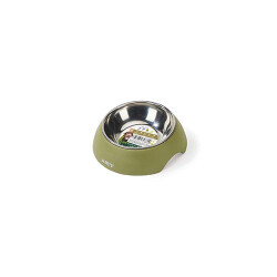 M-Pets Eco Bamboo Küçük Irk Köpek ve Kedi Mama ve Su Kabı Yeşil 350 Ml - M-Pets