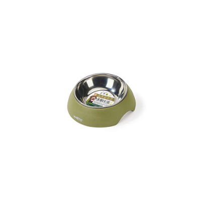 M-Pets Eco Bamboo Küçük Irk Köpek ve Kedi Mama ve Su Kabı Yeşil 600 Ml - 1