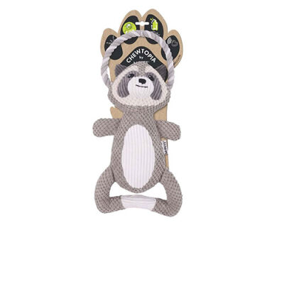 M-Pets Eco Chewtopia Rakun Köpek Oyuncağı 35x19x8 Cm - 1
