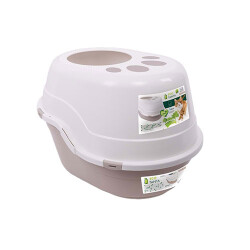 M-Pets Eco Tima Kapalı Kedi Tuvaleti Kum Beji 63x49x42 Cm - M-Pets