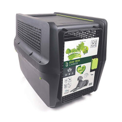 M-Pets Eco Trek IATA Tekerlekli Köpek Taşıma Kafesi XL 106,7 x 76,2 x 78,2 cm - M-Pets
