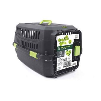 M-Pets Eco Viaggio Carrier Iata Kedi ve Köpek Taşıma Çantası Siyah XS 48,3x32x25,4 Cm - 1