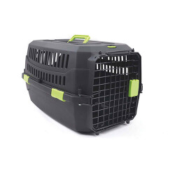 M-Pets Eco Viaggio Carrier Iata Kedi ve Köpek Taşıma Çantası Siyah XS 48,3x32x25,4 Cm - 2