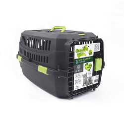 M-Pets Eco Viaggio Carrier Iata Kedi ve Köpek Taşıma Çantası Siyah Small 58,4x38,7x33 Cm - M-Pets