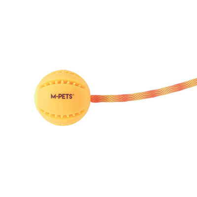 M-Pets Flash Led Top Köpek Oyuncağı Turuncu 6,4x50 Cm - 3