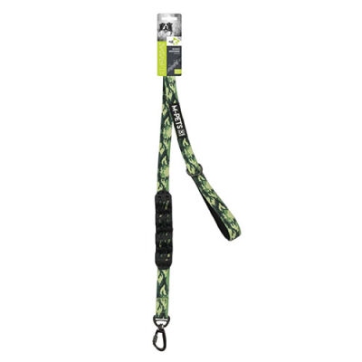 M-Pets Flex Köpekler İçin Şok Emici Gezdirme Kayışı Kamuflaj 120 Cm - 1
