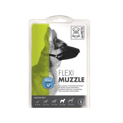 M-Pets Flexi Bez Köpek Ağızlığı Large 1,5x26-30 Cm - M-Pets