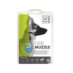 M-Pets Flexi Bez Köpek Ağızlığı XLarge 1,5x30-35 Cm - M-Pets