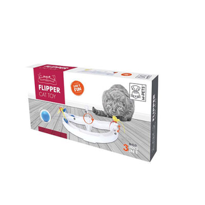 M-Pets Flipper İnteraktif Kedi Oyuncağı 23,4x45,7x12,8 Cm - 1
