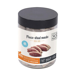 M-Pets Freeze Dried Dondurularak Kurutulmuş %100 Ördek Küpleri Köpek Ödülü 30 Gr - M-Pets