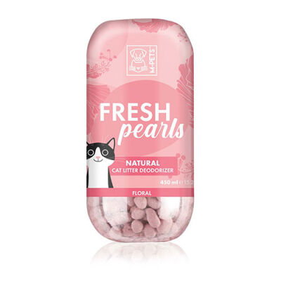 M-Pets Fresh Pearls Çiçek Kokulu Kedi Kumu Deodorantı 450 ML - 1