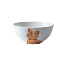 M-Pets Galya Seramik Kedi Mama ve Su Kabı 550 Ml - M-Pets