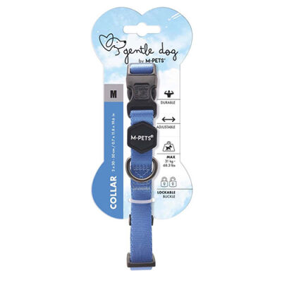 M-Pets Gentle Köpek Boyun Tasması Mavi Medium 30-50 Cm - 1